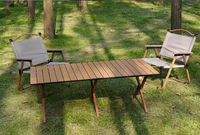 Mobilier d'extérieur bon marché Table de camping pliable et résistante pour barbecue, pique-nique, table et chaises de camping