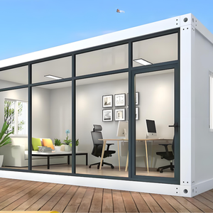 Contenedor de oficina portátil Casa móvil Diseño moderno Impermeable Resistente al fuego Totalmente personalizable para empresas - Product Image 4