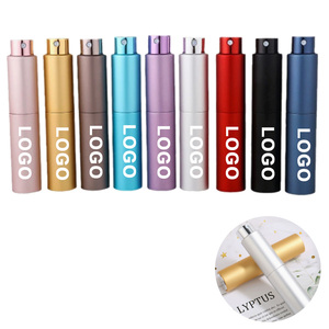 Botella de Perfume Redonda de Lujo de 20 ml con Logotipo Personalizado, Recargable, Portátil, de Viaje, para el Bolsillo, Artículos de Primera Necesidad Diarios - Product Image 1