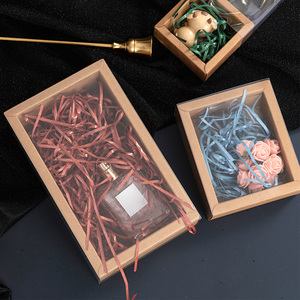 Tùy Chỉnh Rõ Ràng <span class=keywords><strong>Top</strong></span> Nắp Xem Vuông Điều Trị Kẹo Bao Bì Quà Tặng Hộp Giấy Với Rõ Ràng PVC Cửa Sổ - Product Image 3