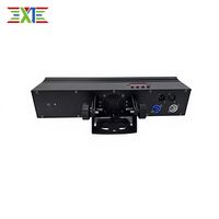 Projecteur COB rectangulaire XJ 4x50W à commande vocale, à quatre faisceaux, pour éclairage de fond de scène, DJ, fête, club