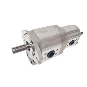 ปั๊มเกียร์คู่ Xingchenrui Automation Cbqt รุ่น E563 F410 สำหรับส่งน้ำมันไฮดรอลิก แบบยึดหน้าแปลน ขับเคลื่อนด้วยไฟฟ้า - Product Image 3