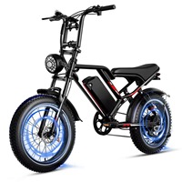 Vélo électrique pliable 20 pouces à pneus larges 48V tout-terrain neige plage montagne avec assistance au pédalage Ebike pour trajets urbains Vente en gros