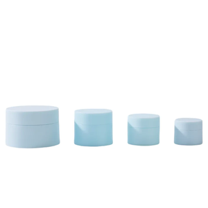 Usine de pots en PP, vente en gros, bleu, rose, blanc, noir, pot à double paroi, givré - Product Image 6