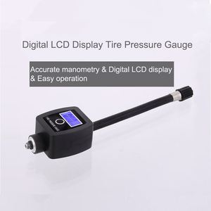 Accessoires de pompe, manomètre numérique LCD pour pneus de voiture, jauge de <span class=keywords><strong>pression</strong></span> d'air pour voiture, moto, vélo - Product Image 6