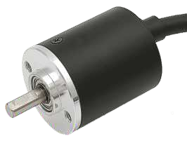 RZS25-4-F-1024-30 ana gövde dış çapı 25mm mil çapı 4mm artımlı kodlayıcı Push-pull Output5-30V 1-4096 PPR. - Product Image 3