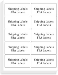 Có thể tái chế <span class=keywords><strong>FBA</strong></span> vận chuyển nhãn nhãn vận chuyển gửi thư dán Nụ Hôn cắt A4 trắng tự dính dán cho laser/Máy in phun - Product Image 1