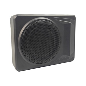 Subwoofer Ultrafino de 10 Pulgadas <span class=keywords><strong>para</strong></span> Auto, Alta Potencia, Bajos Profundos, Instalación No Destructiva Bajo el Asiento, Altavoz Modificado - Product Image 3
