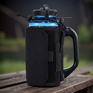 Sac banane de sport extérieur en nylon avec porte-bouteille, ultraléger, étanche, pour cyclisme et course à pied - Product Image 3