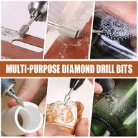 Fraise à graver diamantée, bâtons abrasifs, outils électriques portatifs, kits de polissage pour la sculpture sur pierre, routeur électrique, routeur CNC, fraiseuse OEM de haute qualité