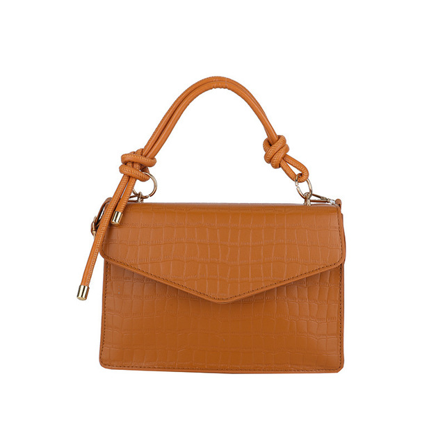 New Simple Luxury Bohemian 2026 Autumn Fashion Solid Color Casual Retro Crossbody Handheld Square Pouch for Women