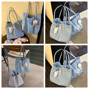 <span class=keywords><strong>Sac</strong></span> fourre-tout en toile robuste, <span class=keywords><strong>sac</strong></span> <span class=keywords><strong>de</strong></span> shopping réutilisable en toile, grande capacité, vente en gros - Product Image 5