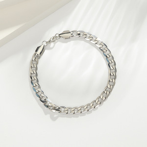 Pulsera de eslabones cubanos para hombre, aleación de zinc, chapada en oro, estilo punk, joyería de moda, regalo Tiyo ABB0159 - Product Image 2