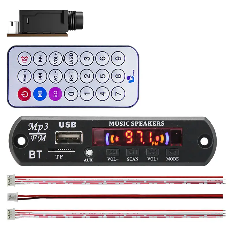 VIRE Karaoke Aufnahme Bluetooth Decoder Board MP3-Player Platine Audio modul