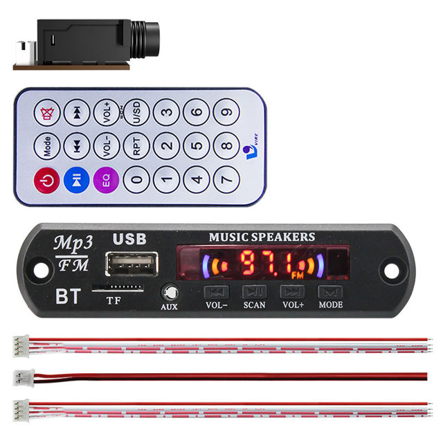VIRE Karaoke Recording Bluetooth Decoder Board MP3 Player Circuit Board Audio Module