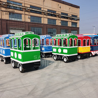 Manèges de parc d'attractions, Jeux pour enfants, Train électrique sans rail, Mini train sans rail pour enfants, Trains touristiques amusants pour parcs d'attractions