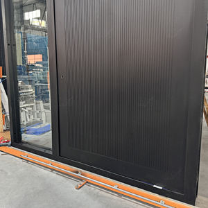 Portes pivotantes d'entrée en acier inoxydable aluminium de sécurité anti-effraction intérieur extérieur de style moderne <span class=keywords><strong>Prix</strong></span> de la <span class=keywords><strong>porte</strong></span> <span class=keywords><strong>blindée</strong></span> - Product Image 3