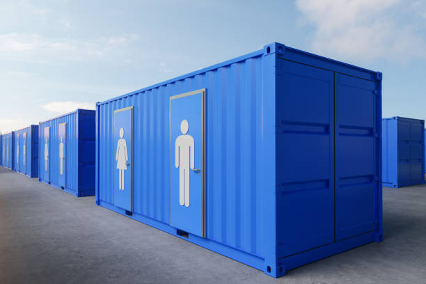 Mobile Outdoor Portable Toilet for Festivals High Density Polyethylene Plastic Toilet Portable Flushable Portable Toilet 3