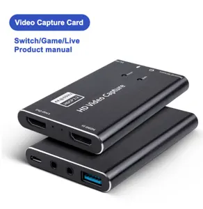 Carte de capture HDM1 4K vidéo en direct streaming USB 3.0 caméra de données décodeur de jeu PS4