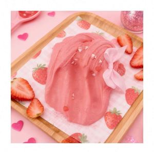 Crystal Pastel Charms DIY Handmade Creative Craft <b>Set</b> Fluffy Slime Mixed <b>Clay</b> Textures Foam Beads Scented Modeling - Product Image 2