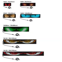 Lumière LED flexible pour voiture, affichage personnalisé, animation programmable, publicité sur camion, logo lumineux, lampe œil d'ange/diable, IP68, 12V
