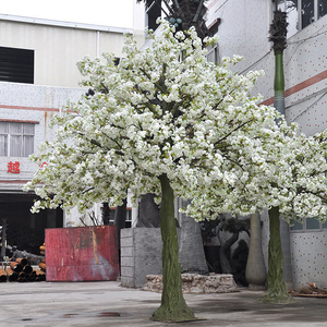 Personalizar artificial flor ramas <span class=keywords><strong>cherry</strong></span> blossom árbol artificial sakura boda árboles blanco - Product Image 3