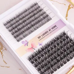 Veyes Private Label Cluster 20Mm Lash Trays Diy Individuen Wimper Extensions Diy Cluster Wimpers Private Label