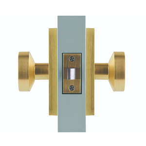 Poignées de <span class=keywords><strong>porte</strong></span> en alliage de zinc Poignée de <span class=keywords><strong>porte</strong></span> moderne pour placard Hall avec rosette Rectangle - Product Image 5