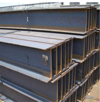 Profilés en H en acier au carbone lourd ASTM A572 Q345 S235JR A36, dimensions 50x150, 200x100