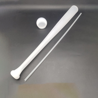 Gobelet à bière en plastique en forme de batte de baseball PP Beerbat sans BPA, 650 ml, logo personnalisé, créatif, pour les fêtes en plein air