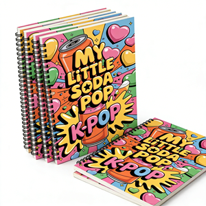 Carnets à spirale OEM ODM, blocs-notes personnalisés pour étudiants, reliure à double spirale, agenda professionnel, carnet de planification - Product Image 1