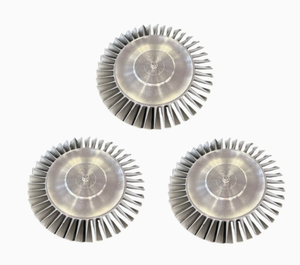 中嘉ZJ-T高温合金喷砂精密铸造涡轮叶盘，用于涡轮喷气发动机 - Product Image 3