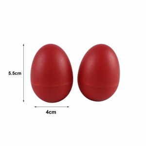 Maracas de Plástico Ecológicas, Instrumentos Musicais para Festas Infantis, Ovo de Areia - Product Image 6