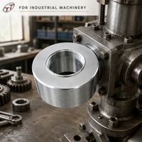 Präzisionszahnradrohling für Industriemaschinen, Bearbeiteter Ring mit Keilnut und Innengewinde, Direktlieferung ab Werk