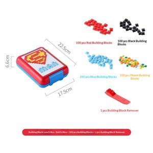 Lonchera <span class=keywords><strong>Infantil</strong></span> de Diseño de Dibujos Animados <span class=keywords><strong>LEGO</strong></span>, Material PP, Dividida en Cuatro Compartimentos, de Una Sola Capa, Portátil - Product Image 6