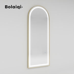 Paket Peralatan <span class=keywords><strong>Salon</strong></span> Rambut Modern BOLAIQI Lengkap dengan Furnitur Warna Beige dan Emas untuk Bengkel Kecantikan - Product Image 5