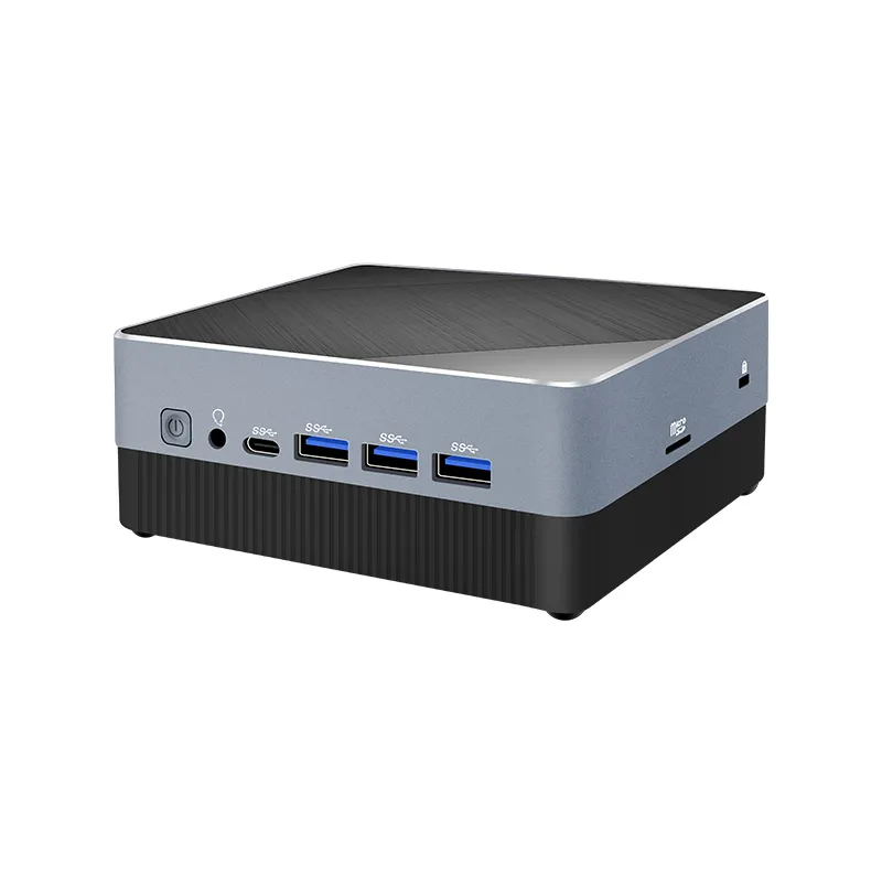 YCTipc Win-11 pro mini pocket pc NUC in-tel Raptor Lake i5-1335U DDR5 M.2 2280 NVME/2.5'' HDD dual 2.5G lan port 2HD-MI