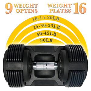 Ensemble d'haltères hexagonales réglables pour la salle de sport Solution polyvalente de musculation gratuite - Product Image 4