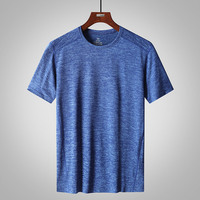 OEM Summer Quick Dry T-shirt de sport à manches courtes pour hommes et femmes couleur unie grande taille