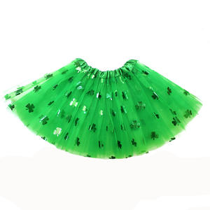 Falda Tutú para el Día de San <span class=keywords><strong>Patricio</strong></span> para Mujeres y Adolescentes, Tutú Verde Ligero, Disfraces para el Día de San <span class=keywords><strong>Patricio</strong></span> para Fiestas - Product Image 3
