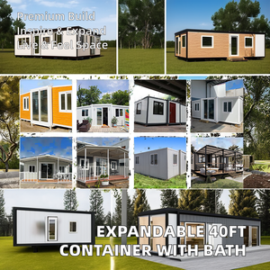 20FT บ้านสำเร็จรูปเคลื่อนย้ายได้ออสเตรเลียภาชนะบรรจุแบบขยายได้ชายหาดการท่องเที่ยวตั้งแคมป์โครงการบ้าน - Product Image 6
