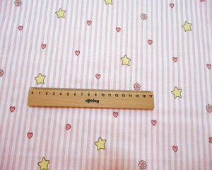 Simpatico coniglio tessuto di cotone stampato leggero 120gsm popeline saia per i bambini per le borse camicie cover per i ragazzi - Product Image 5
