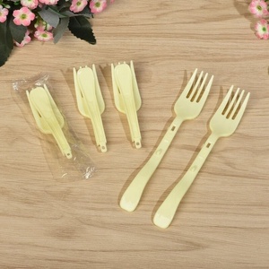 Cấp thực phẩm PP dùng một lần gấp ngã ba nhựa có thể gập lại dĩa - Product Image 1