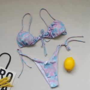 Nuevo Bikini Moderno para Chicas Jóvenes con Tirantes y sin Espalda Descubierta, un Atuendo de Playa Sexy y Atractivo - Product Image 1