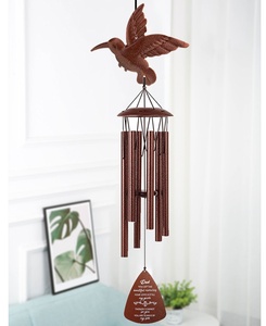 Campanas de Viento de Tubo de Aluminio Premium, Adorno Colgante para el Hogar, Regalo Festivo para Decoración Interior y Exterior - Product Image 3