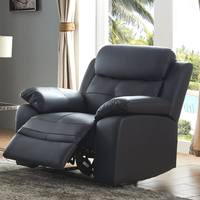 CY Furniture Fauteuil de canapé inclinable électrique en tissu Air Leather inclinable Canapé d'angle inclinable avec massage