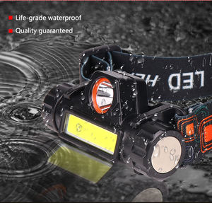 Empaquetado personalizado <span class=keywords><strong>precio</strong></span> <span class=keywords><strong>de</strong></span> fábrica <span class=keywords><strong>linterna</strong></span> <span class=keywords><strong>LED</strong></span> <span class=keywords><strong>recargable</strong></span> para correr ciclismo IP68 impermeable Camping faro OEM/ODM servicio - Product Image 2