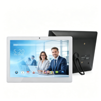 Nouvelle tablette industrielle Android 10,1 pouces RK3399 avec Wi-Fi, écran tactile capacitif PoE pour montage mural/de bureau, kiosque commercial OEM/ODM