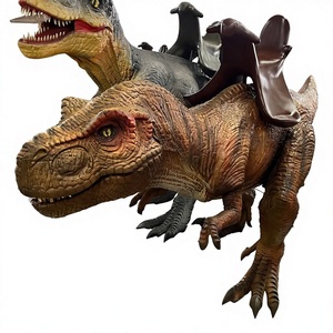 DK-04 Popular Equipo de Dinosaurio T-Rex para Montar, Parque Temático de Dinosaurios Realista para Centros Comerciales - Product Image 2