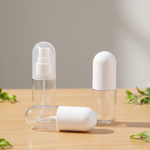 Flacon de voyage cosmétique en PET de qualité supérieure 30ml 40ml 50ml avec pompe à lotion et pulvérisateur pour pilules et capsules - Product Image 2